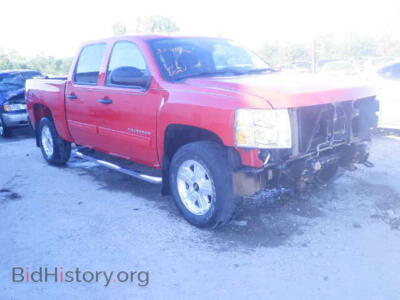 2010 Chevrolet SILVERADO, red — VIN 3GCRKSE33AG126818, Copart