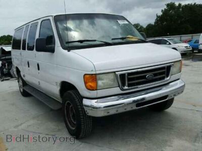 2007 Ford ECONOLINE, white — VIN 1FBNE31L97DA46970, Copart
