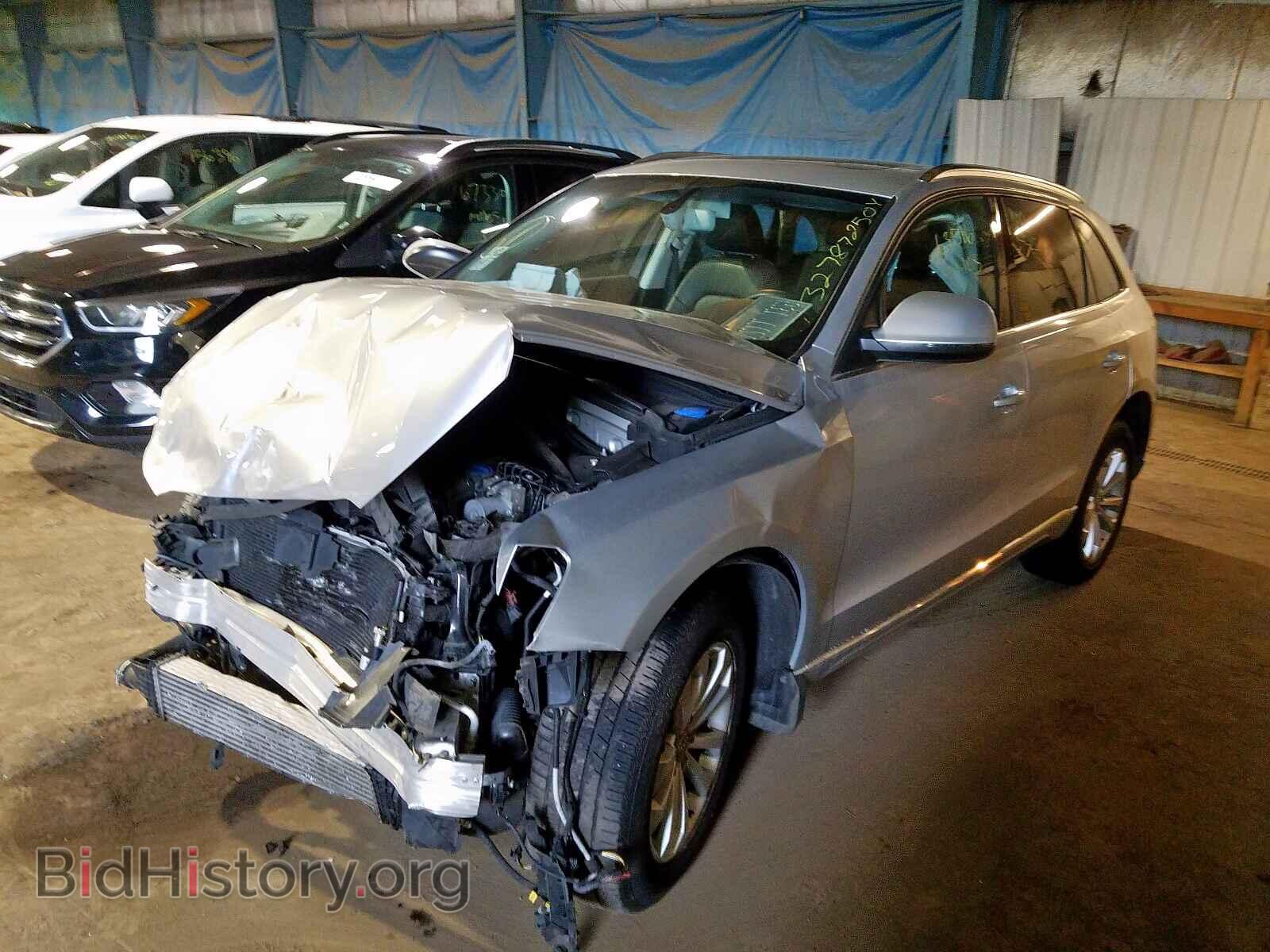 2014 AUDI Q5 - VIN: WA1LFAFP9EA106044 - Фото 2