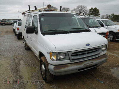 1997 Ford ECONOLINE, белый — VIN 1FTHE24L4VHB68110, Copart