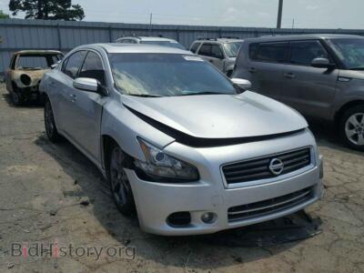 2013 Nissan MAXIMA S, silver — VIN 1N4AA5AP1DC810841, Copart