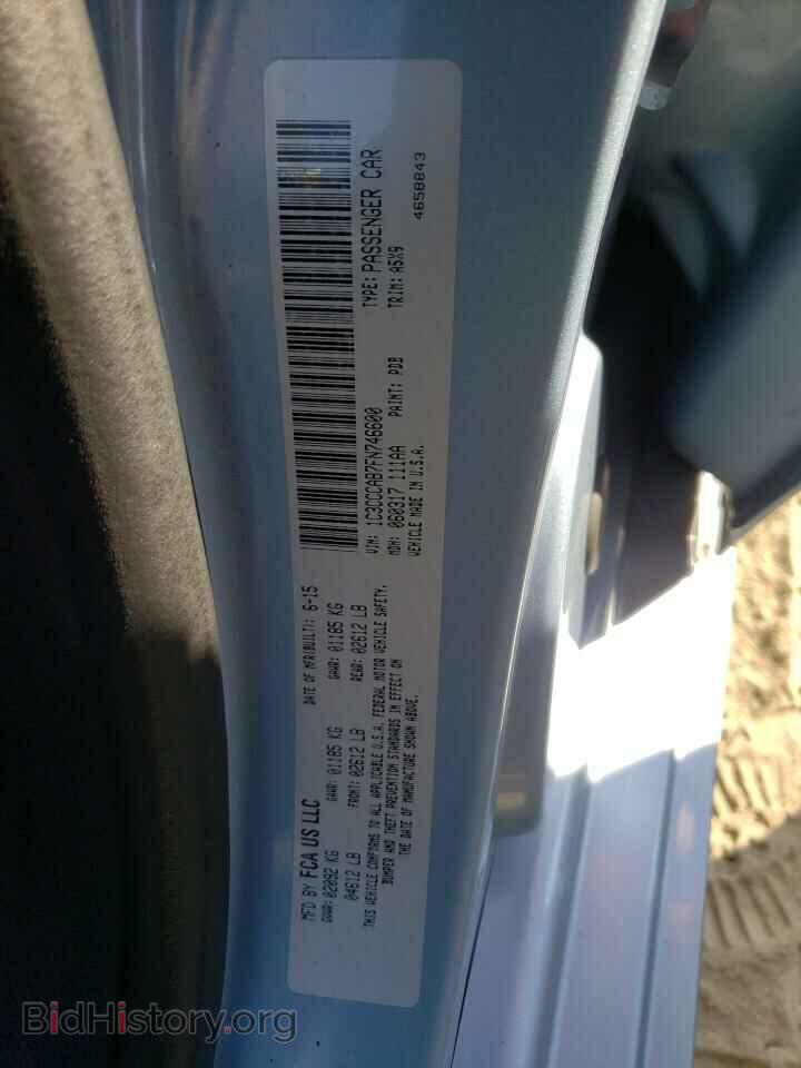 2015 CHRYSLER 200 - VIN: 1C3CCCAB7FN746600 - Фото 10