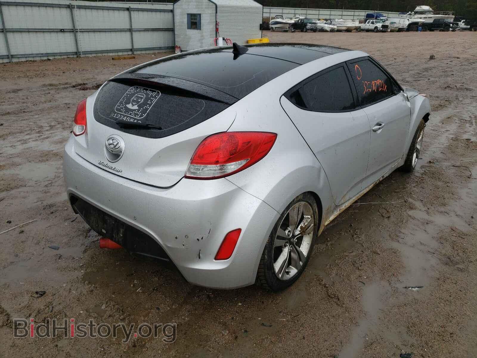 2012 HYUNDAI VELOSTER - VIN: KMHTC6AD8CU078513 - Фото 4