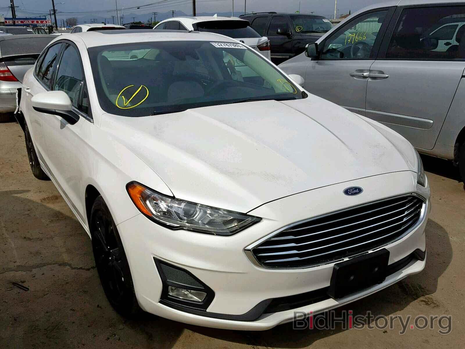 Photo 3FA6P0HD1KR148468 - FORD FUSION SE 2019