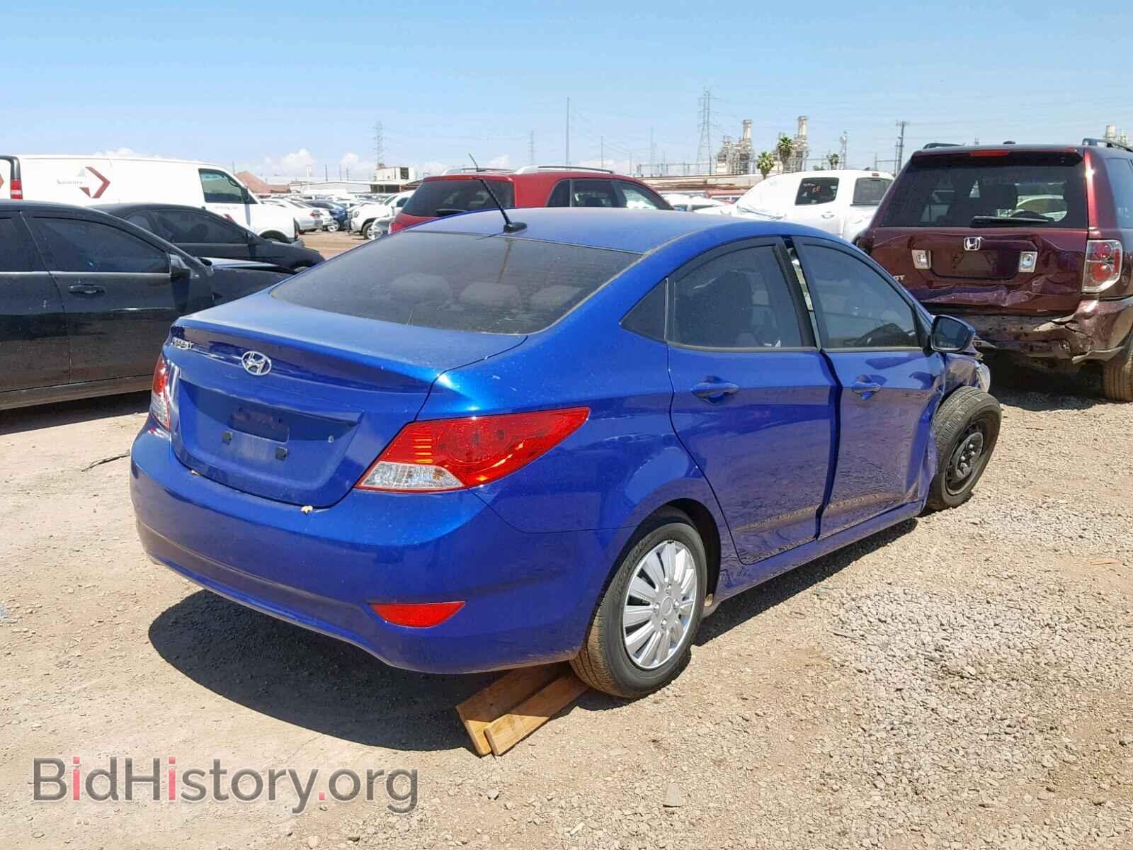 2012 HYUNDAI ACCENT - VIN: KMHCT4AE0CU196374 - Фото 4
