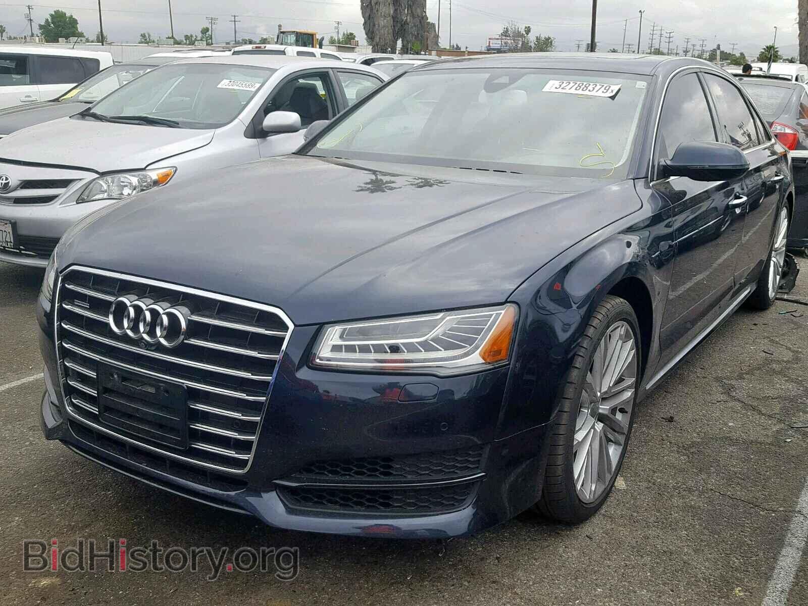 2017 AUDI A8 - VIN: WAU44AFD7HN008128 - Фото 2