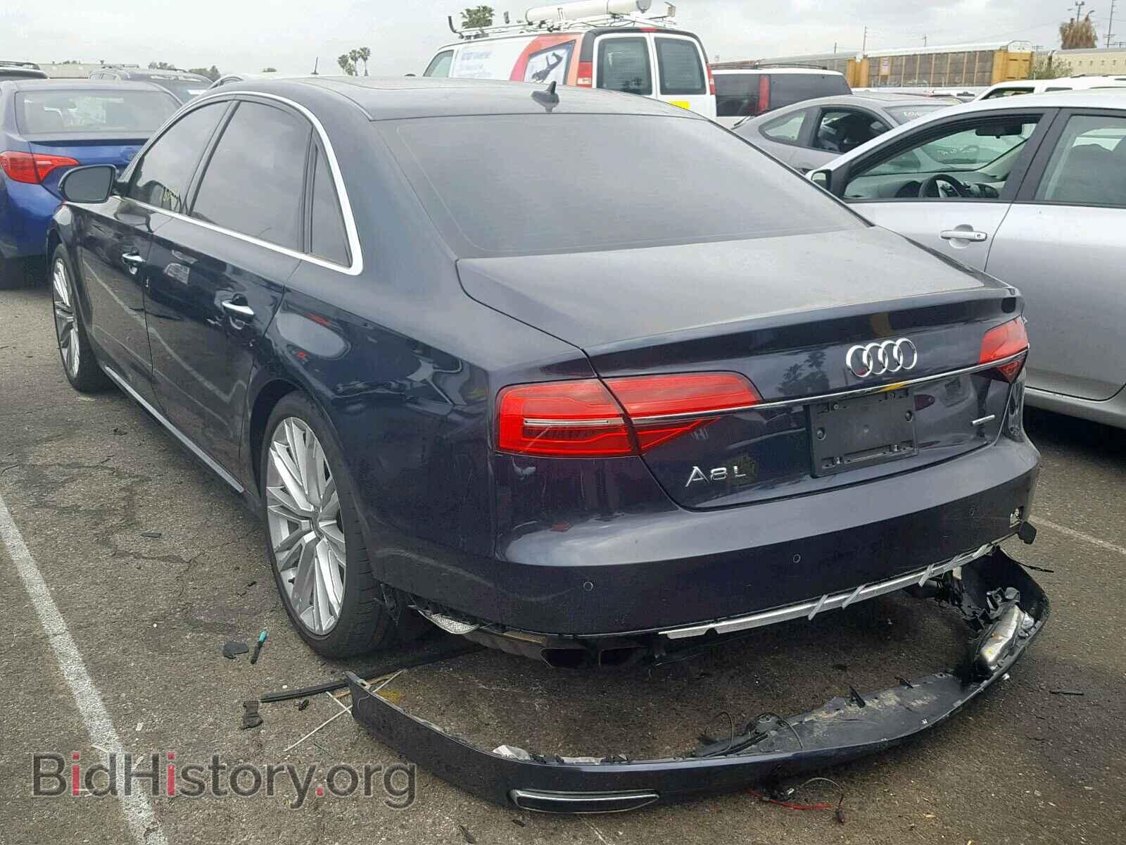 2017 AUDI A8 - VIN: WAU44AFD7HN008128 - Фото 3