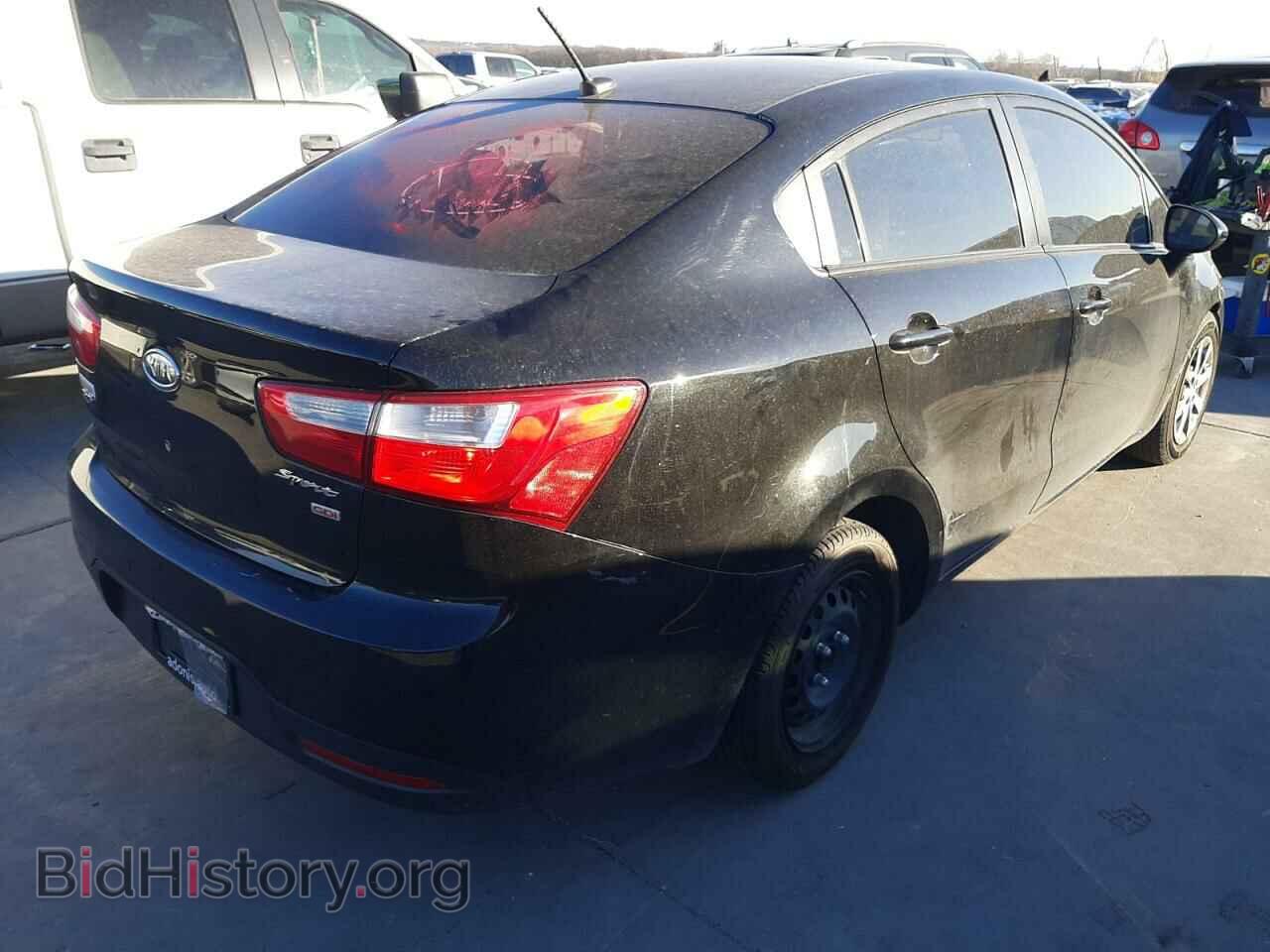 2012 KIA RIO - VIN: KNADM4A30C6085958 - Фото 4