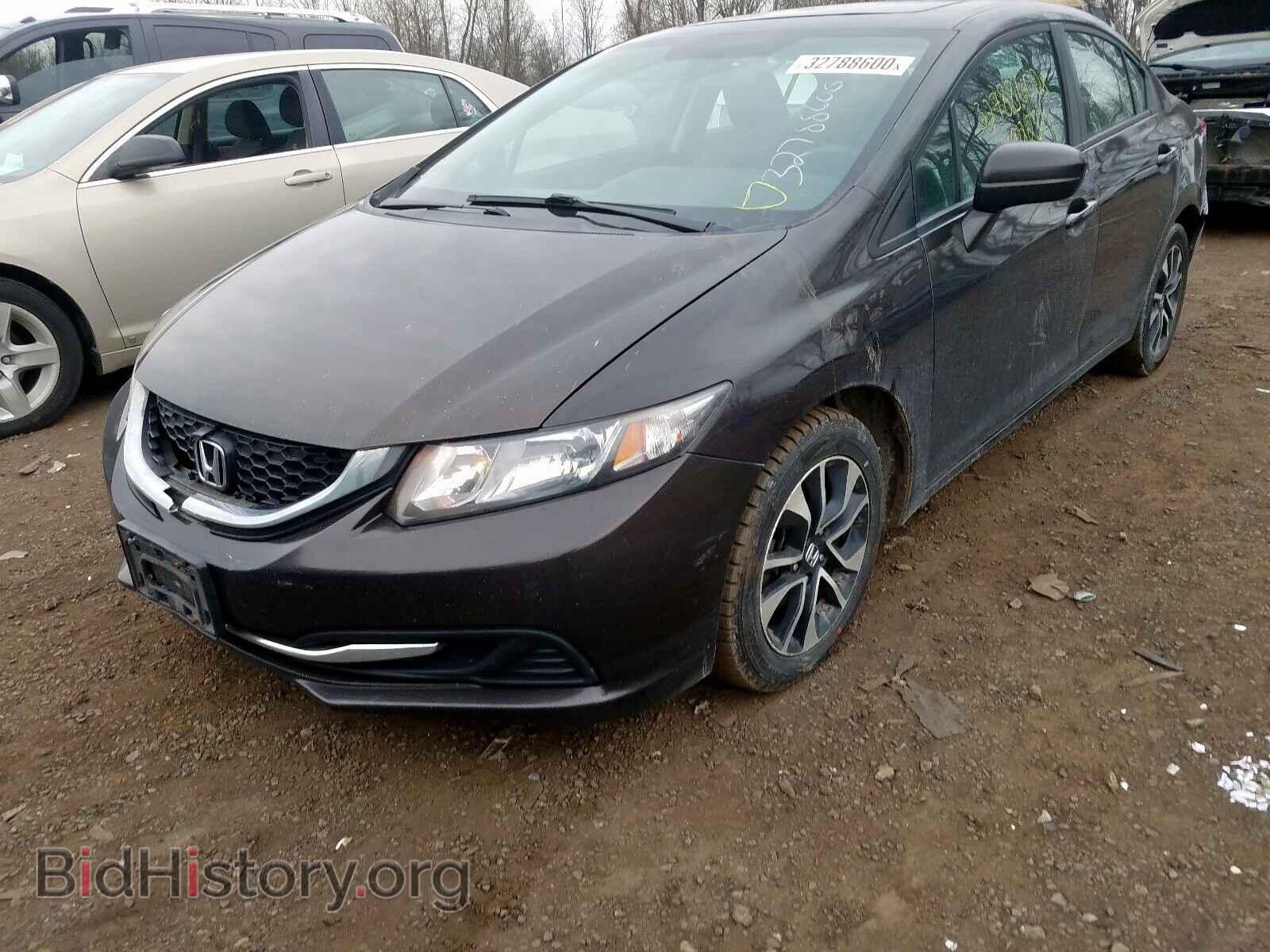 2014 HONDA CIVIC - VIN: 2HGFB2F87EH557778 - Фото 2