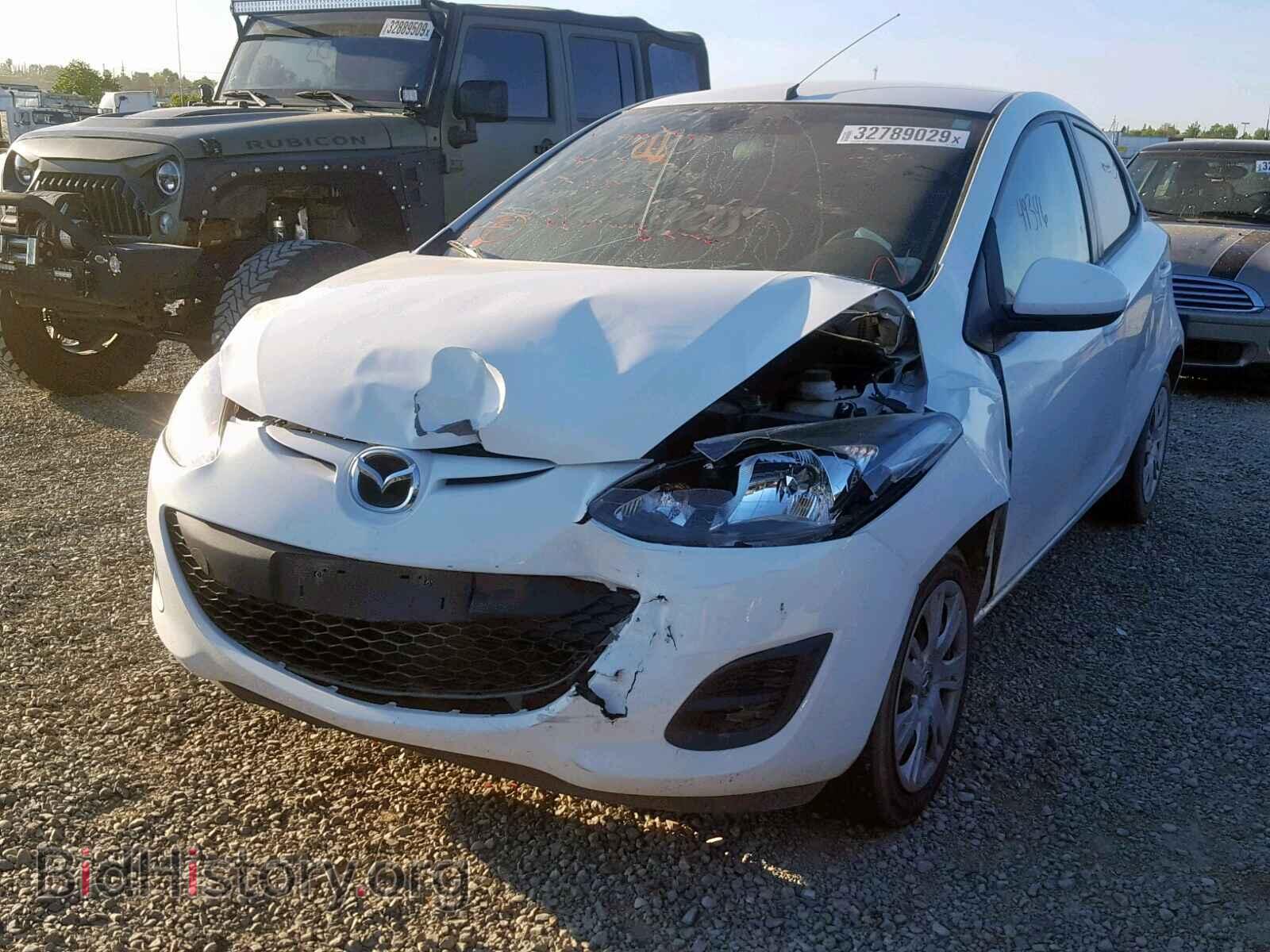 2014 MAZDA 2 - VIN: JM1DE1KZ4E0184970 - Фото 2