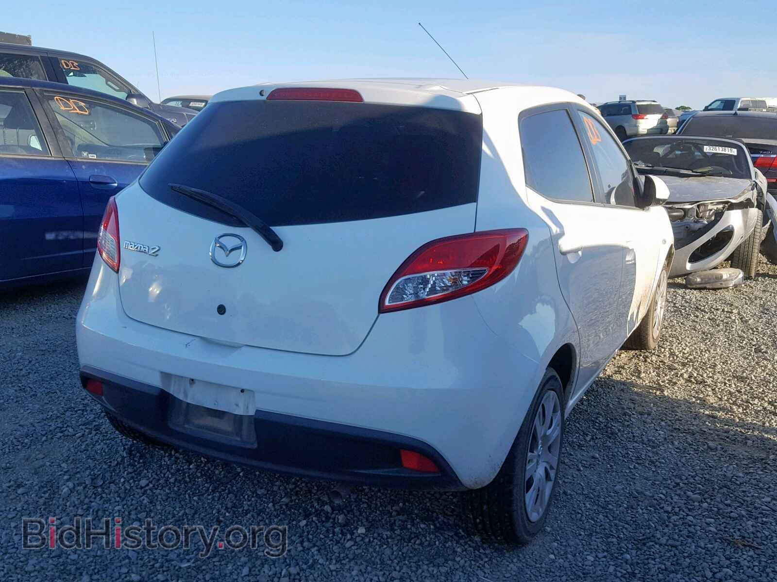 2014 MAZDA 2 - VIN: JM1DE1KZ4E0184970 - Фото 4