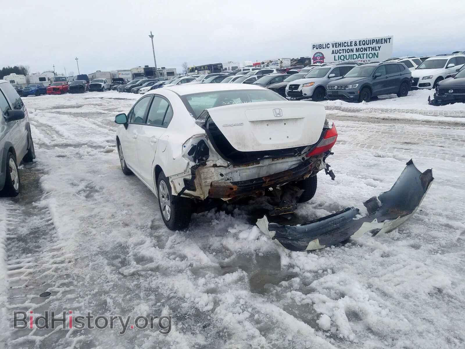 2012 HONDA CIVIC - VIN: 2HGFB2F49CH027354 - Фото 3