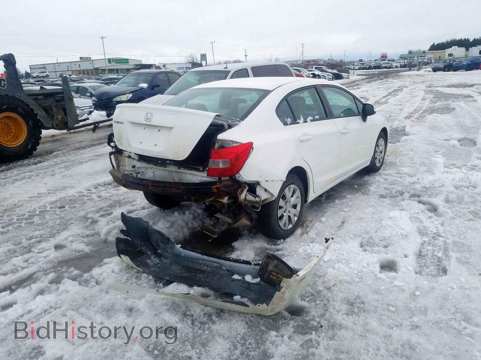 2012 HONDA CIVIC - VIN: 2HGFB2F49CH027354 - Фото 4