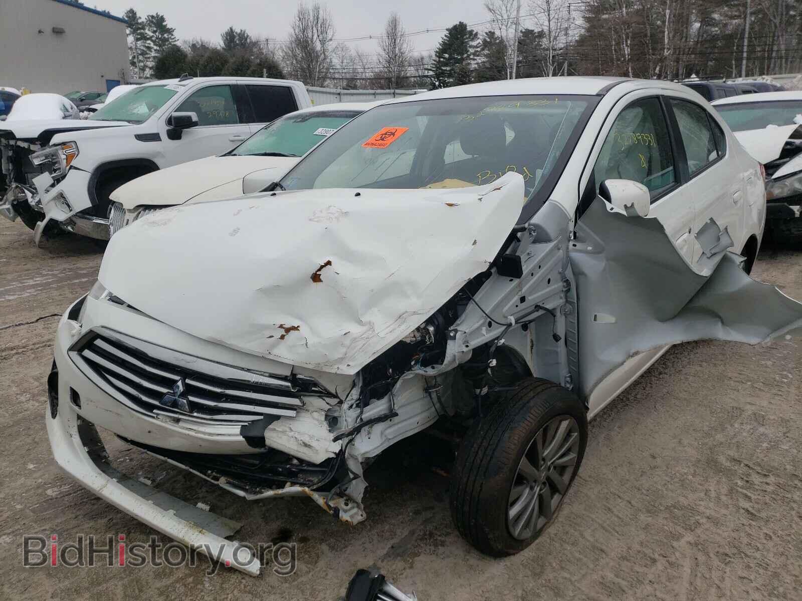 2019 MITSUBISHI MIRAGE - VIN: ML32F3FJ5KHF14896 - Фото 2
