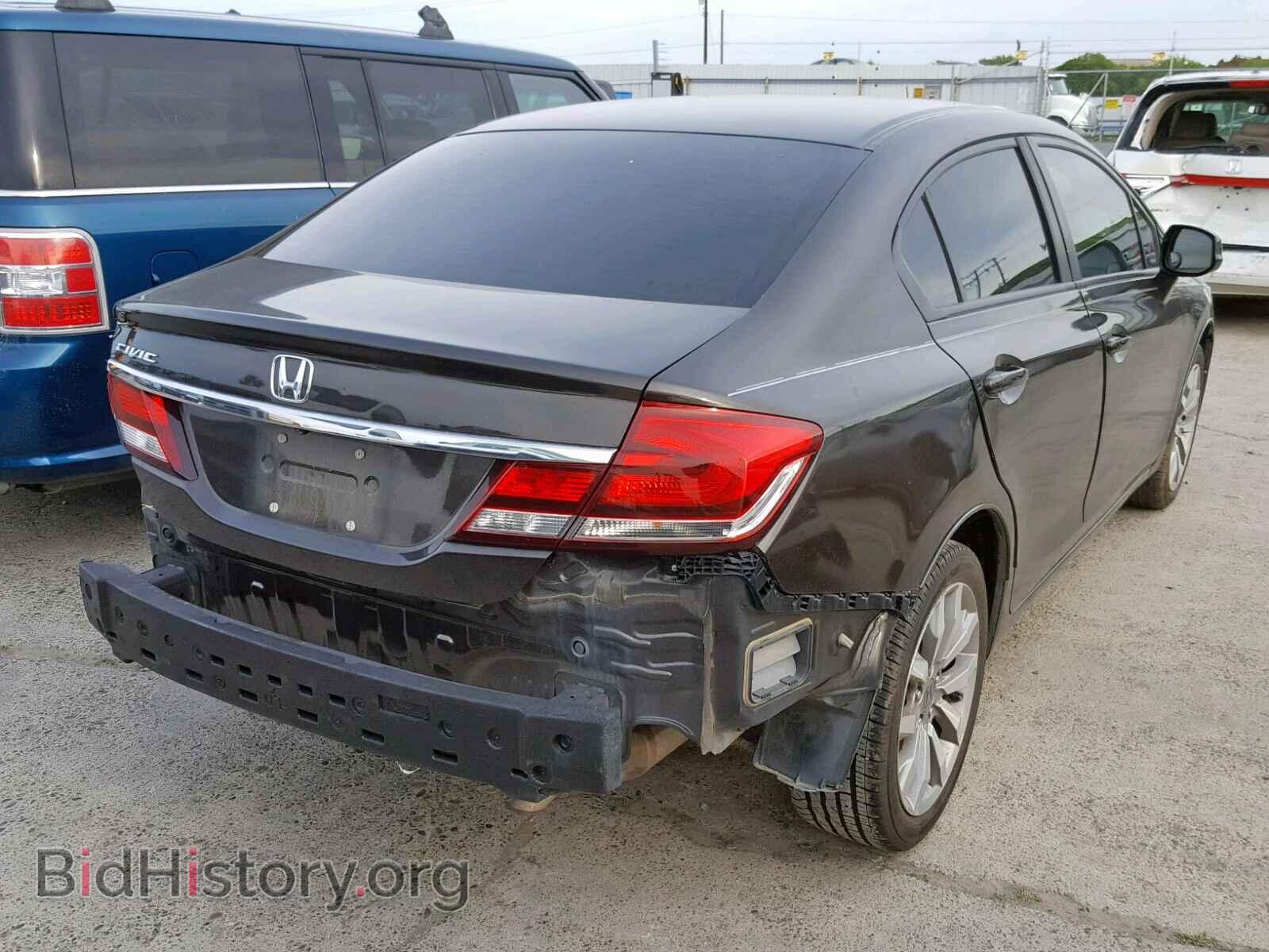2013 HONDA CIVIC - VIN: 19XFB2F83DE038171 - Фото 4