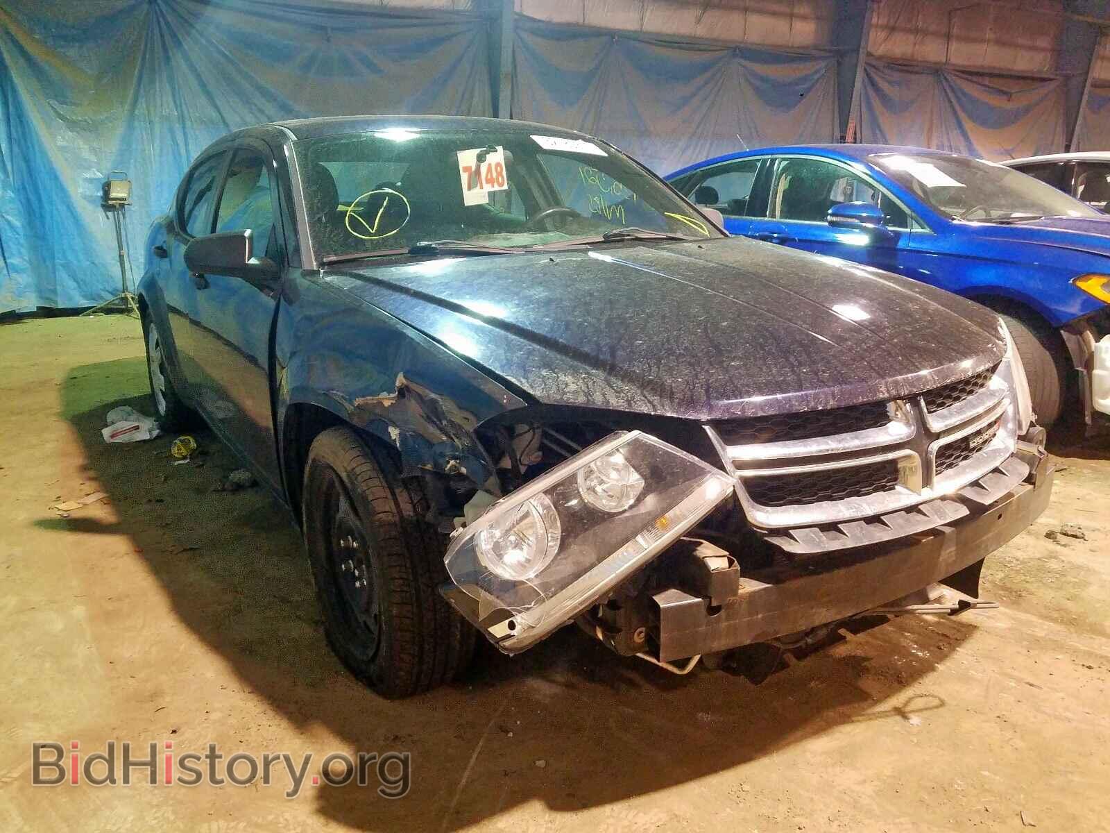 Photo 1C3CDZABXCN266109 - DODGE AVENGER 2012