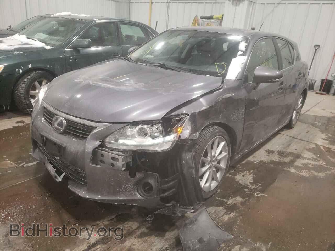 2013 LEXUS CT 200 - VIN: JTHKD5BH2D2169250 - Фото 2
