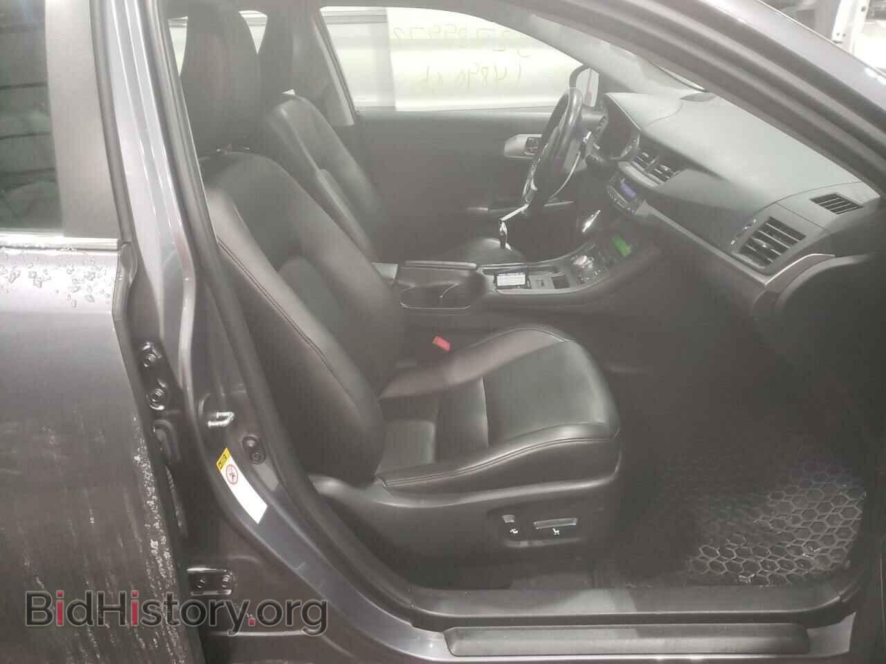 2013 LEXUS CT 200 - VIN: JTHKD5BH2D2169250 - Фото 5