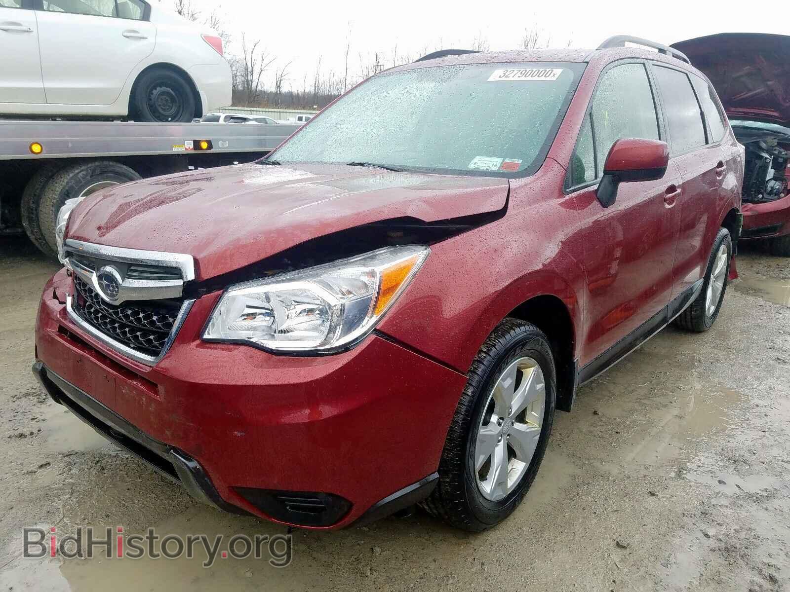 2014 SUBARU FORESTER - VIN: JF2SJACC2EG482083 - Фото 2