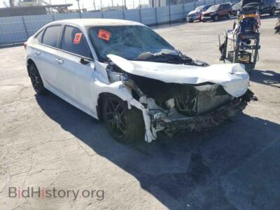 2022 Honda CIVIC Civic Spor, white — VIN 2HGFE2F57NH534983, Copart