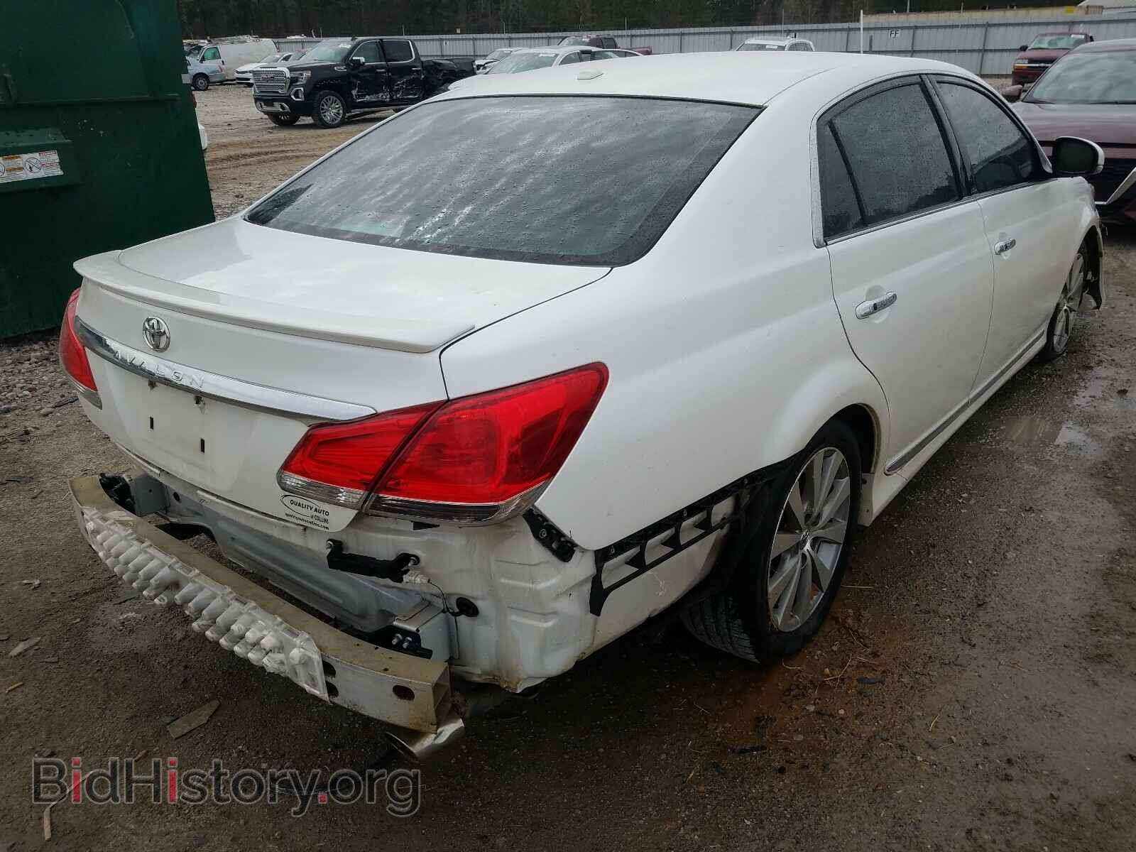 2011 TOYOTA AVALON - VIN: 4T1BK3DB5BU439377 - Фото 4