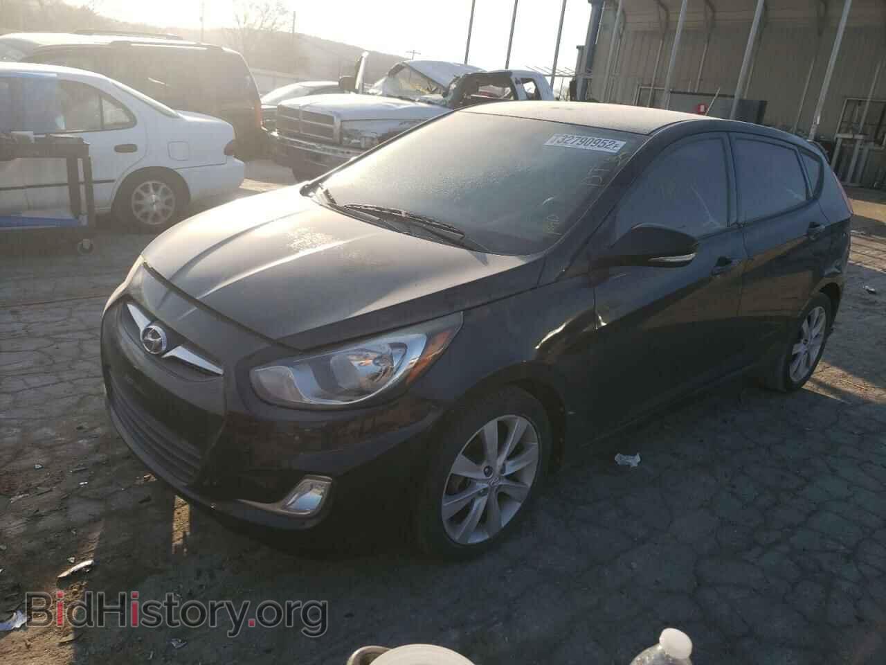 2013 HYUNDAI ACCENT - VIN: KMHCU5AE0DU078295 - Фото 2