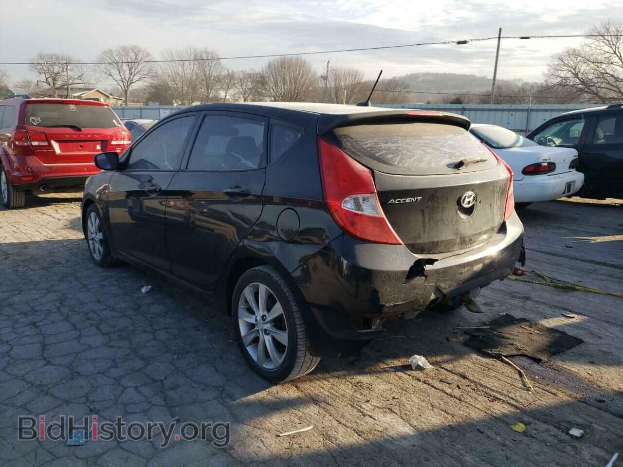 2013 HYUNDAI ACCENT - VIN: KMHCU5AE0DU078295 - Фото 3