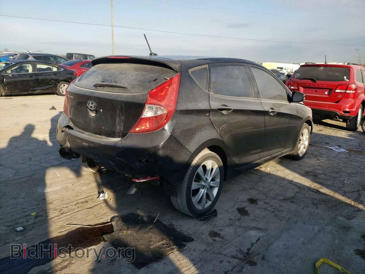 2013 HYUNDAI ACCENT - VIN: KMHCU5AE0DU078295 - Фото 4