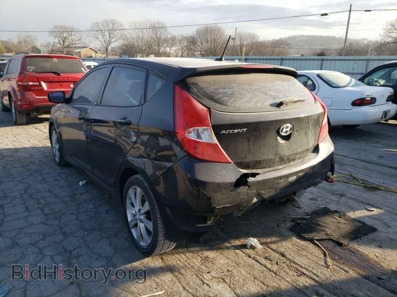 2013 HYUNDAI ACCENT - VIN: KMHCU5AE0DU078295 - Фото 9