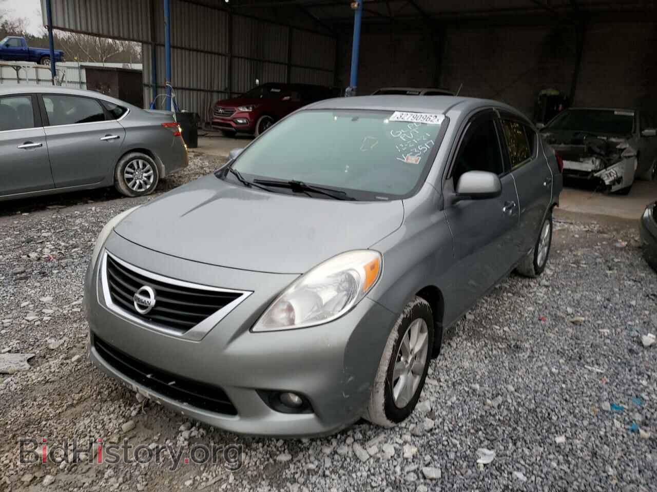 2012 NISSAN VERSA - VIN: 3N1CN7AP1CL823517 - Фото 2