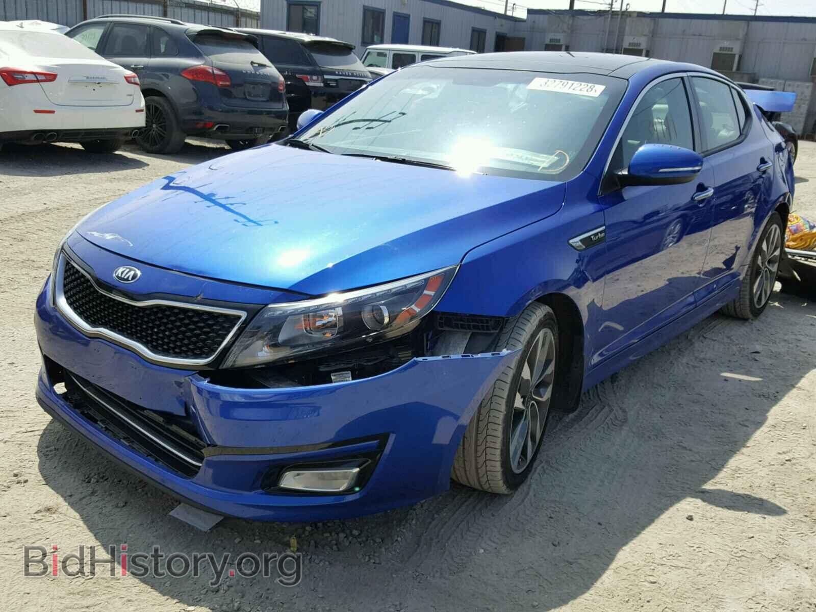 2015 KIA OPTIMA - VIN: 5XXGR4A66FG463766 - Фото 2