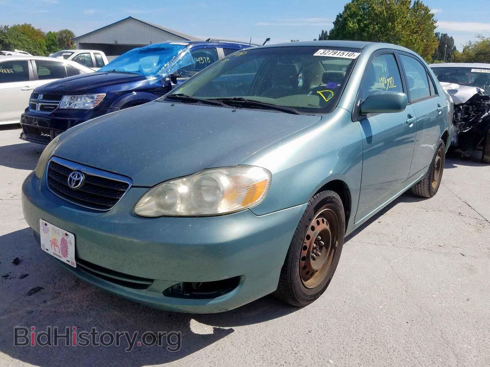 2005 TOYOTA COROLLA - VIN: 2T1BR32E25C455583 - Фото 2