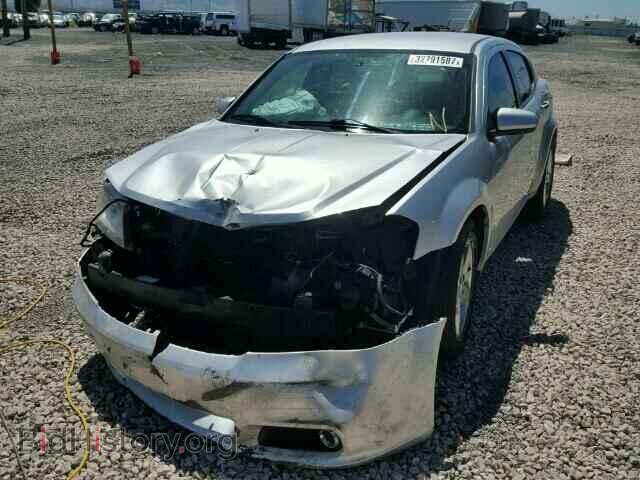 2011 DODGE AVENGER - VIN: 1B3BD2FG8BN567982 - Фото 2