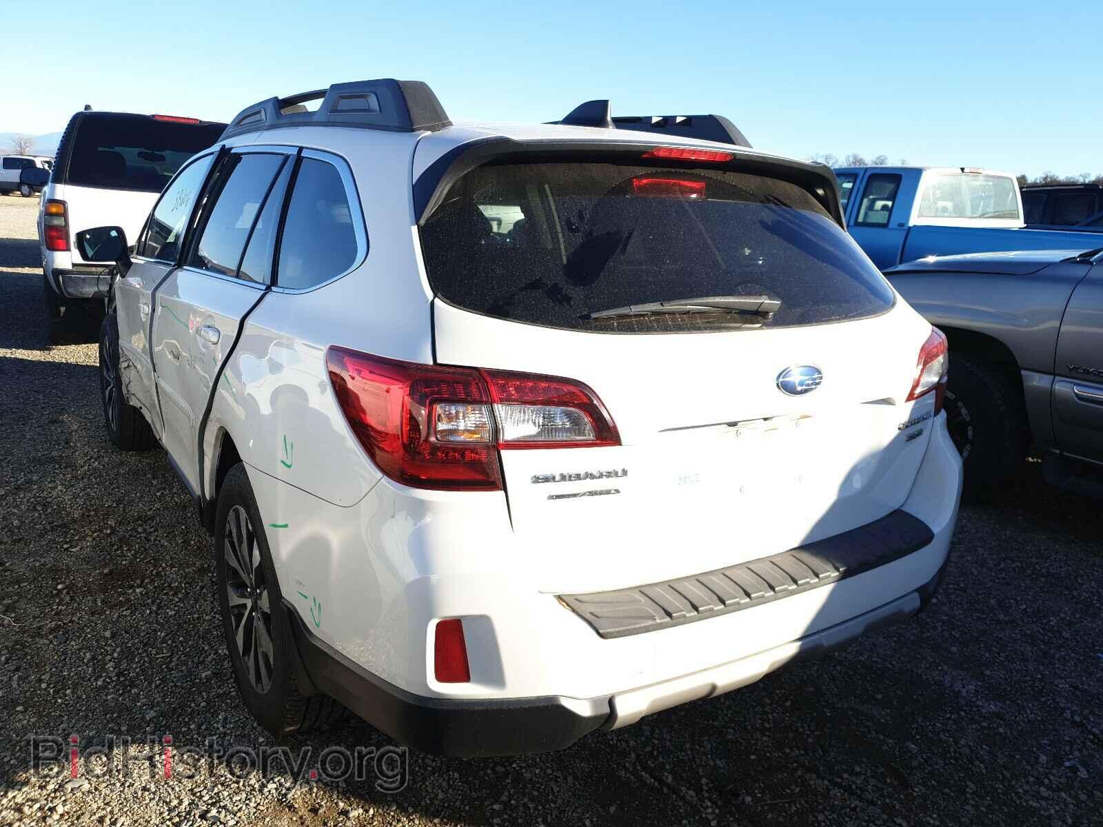 2016 SUBARU OUTBACK - VIN: 4S4BSENC5G3354555 - Фото 3