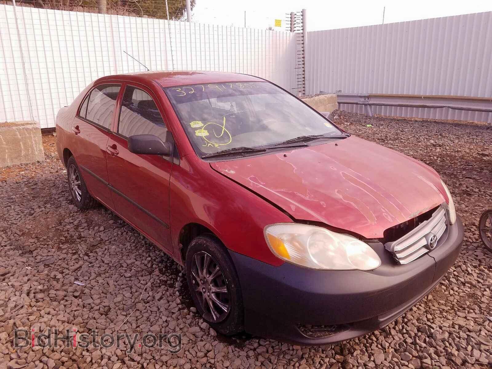 Фотография 2T1BR32E83C164504 - TOYOTA COROLLA 2003