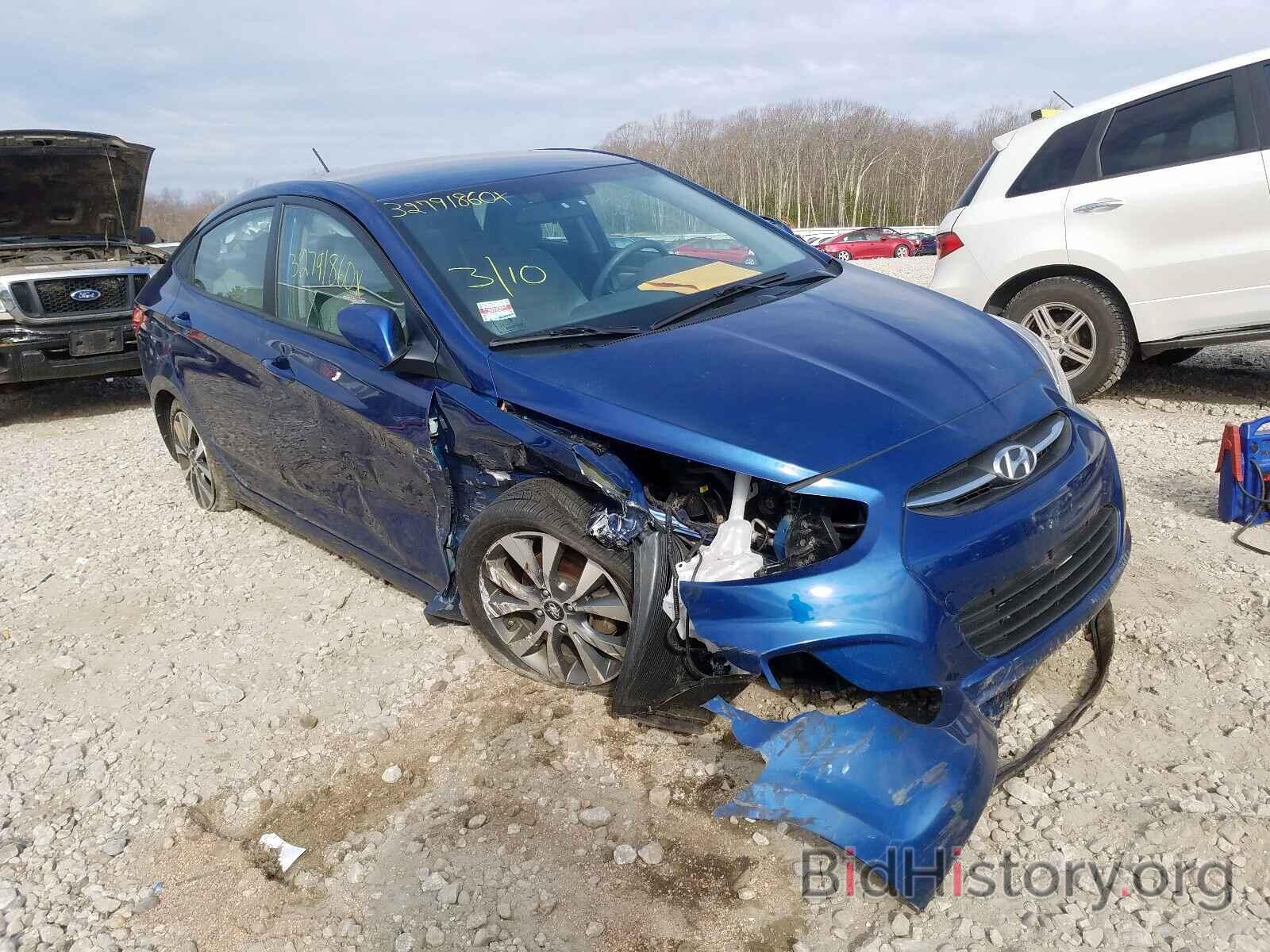 Photo KMHCT4AE2HU271972 - HYUNDAI ACCENT 2017