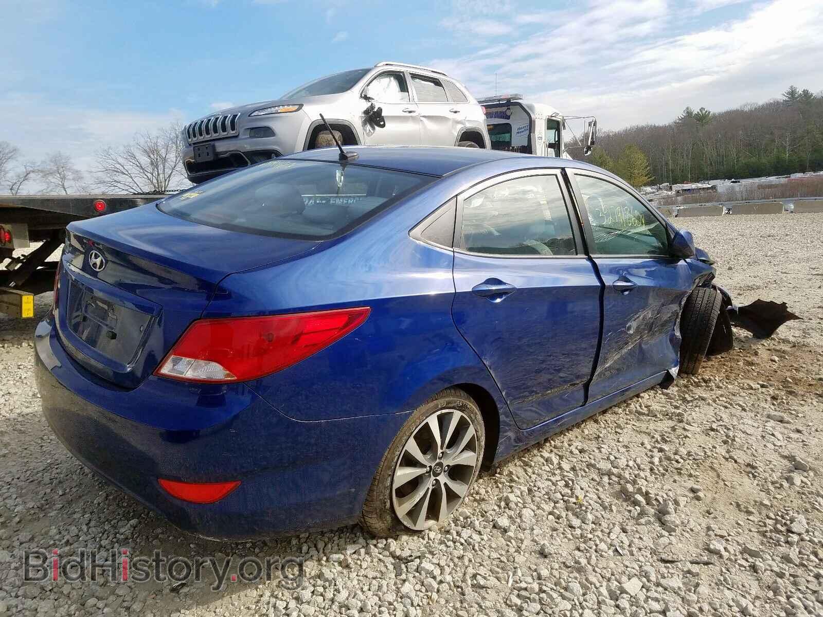 2017 HYUNDAI ACCENT - VIN: KMHCT4AE2HU271972 - Фото 4