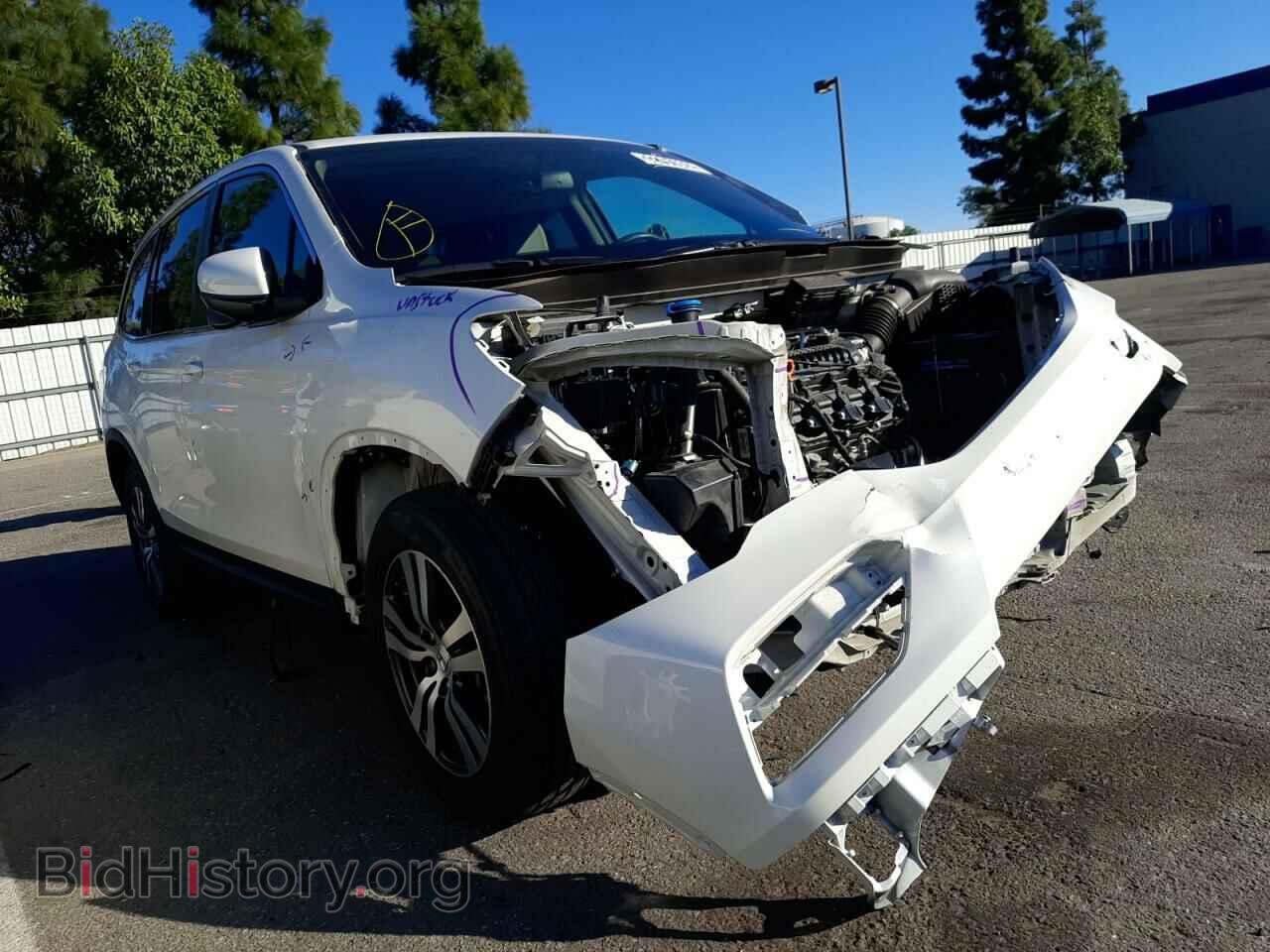 Фотография 5FNYF5H55GB036678 - HONDA PILOT 2016