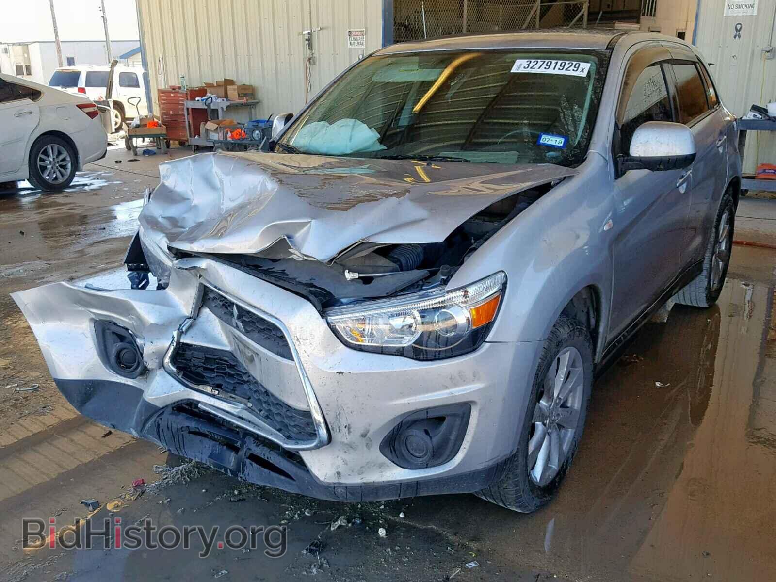 2015 MITSUBISHI OUTLANDER - VIN: 4A4AP3AUXFE037192 - Фото 2