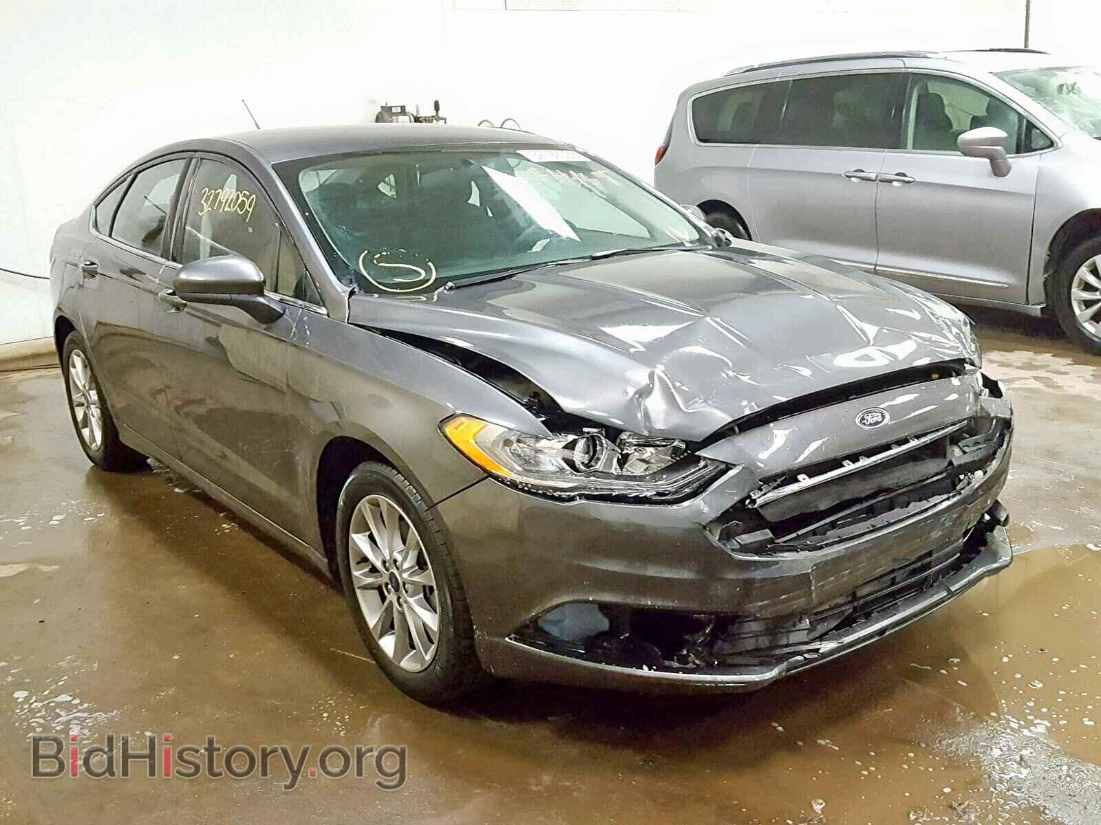 Фотография 3FA6P0HD7HR251760 - FORD FUSION SE 2017