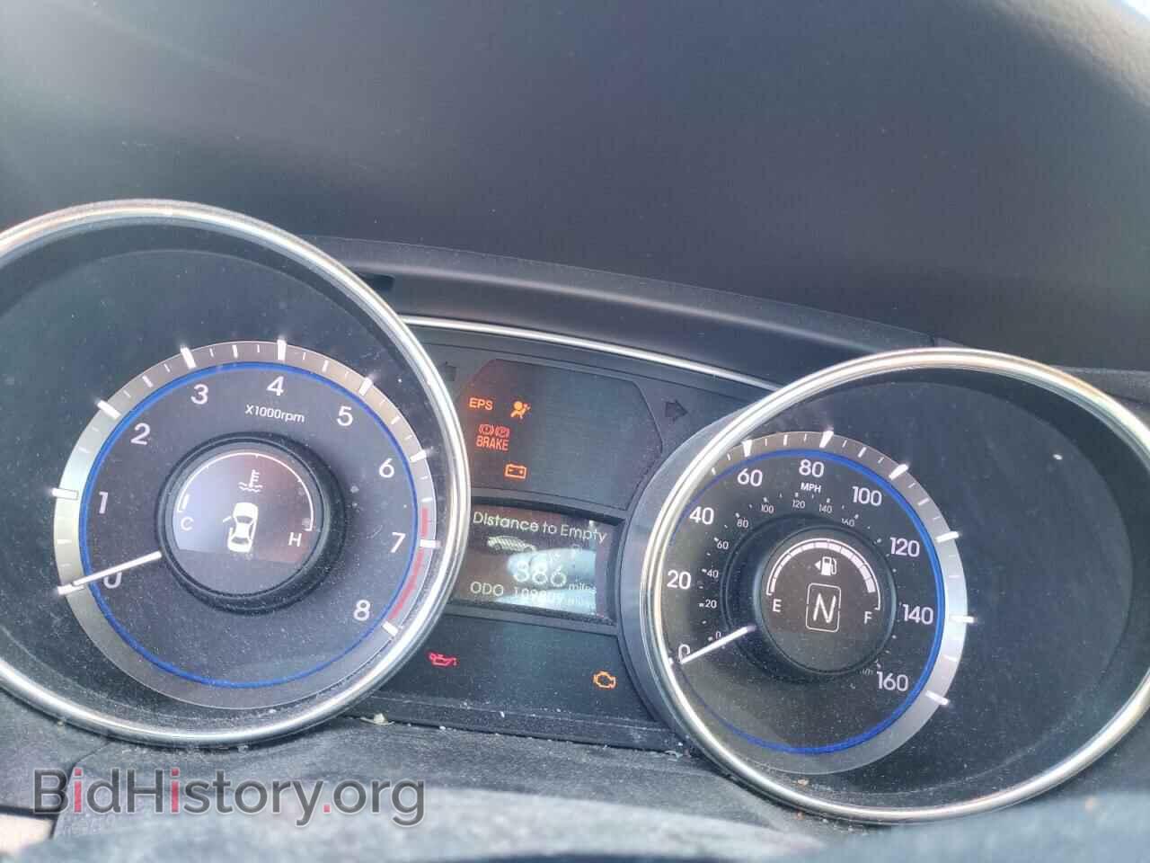 2011 HYUNDAI SONATA - VIN: 5NPEB4AC2BH106312 - Фото 8