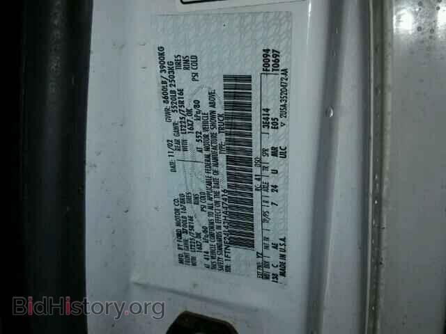 2003 FORD ECONOLINE - VIN: 1FTNE24L43HA47416 - Фото 10