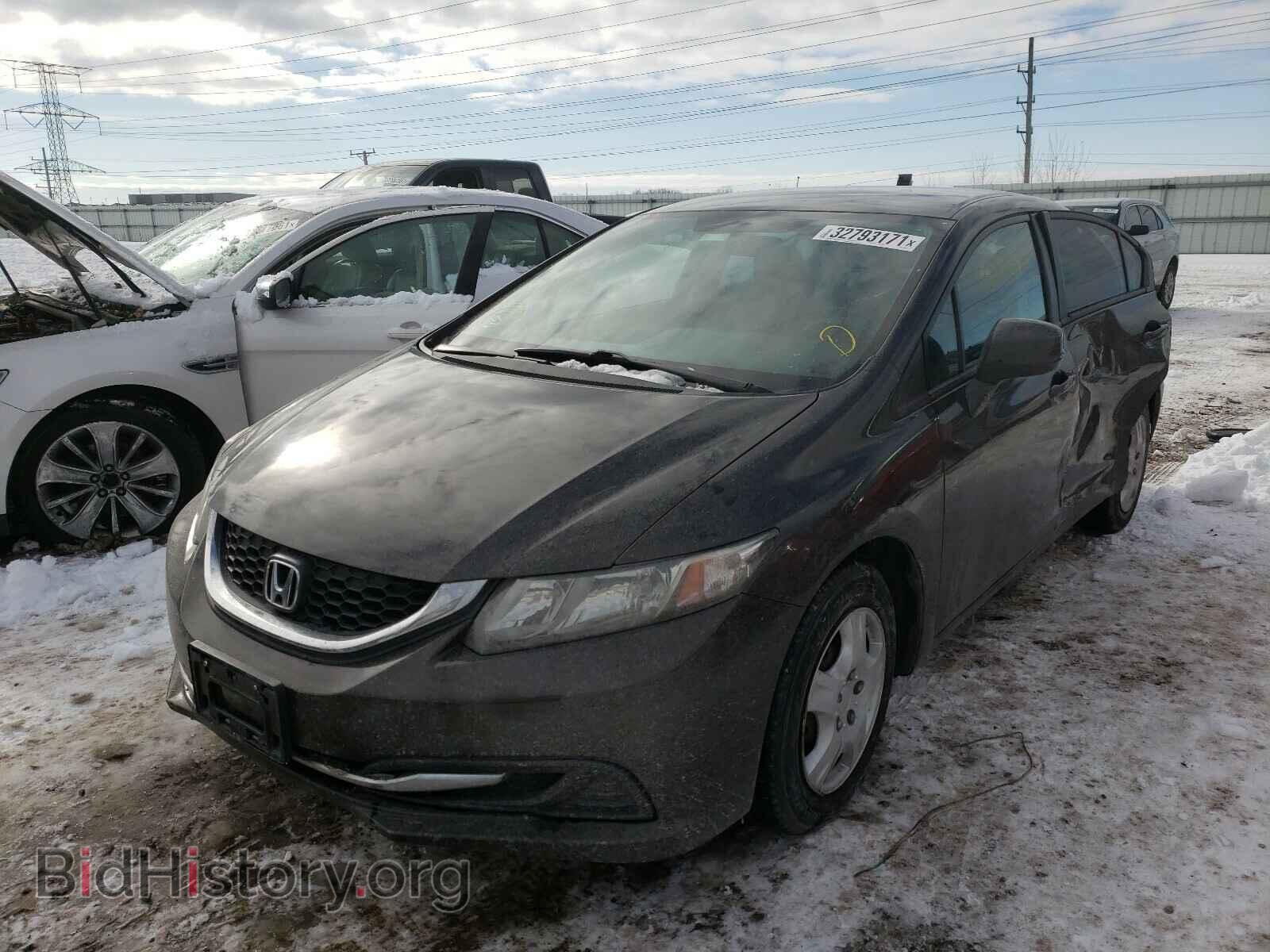 2013 HONDA CIVIC - VIN: 19XFB2E59DE011919 - Фото 2