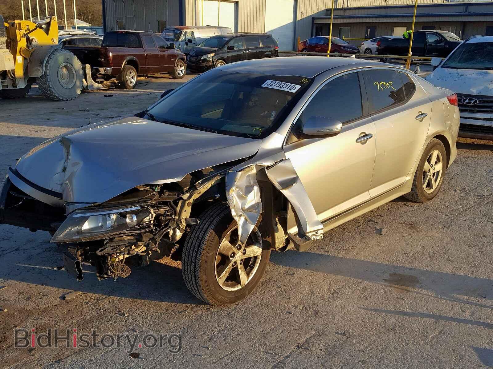 2014 KIA OPTIMA - VIN: KNAGM4A7XE5478245 - Фото 2