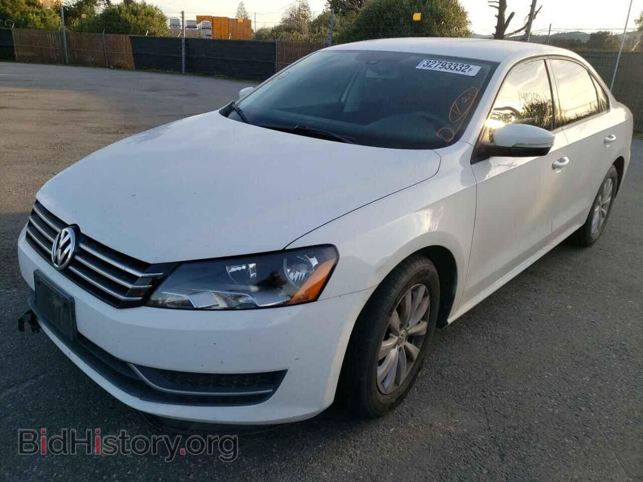 2013 VOLKSWAGEN PASSAT - VIN: 1VWAP7A37DC052342 - Фото 2