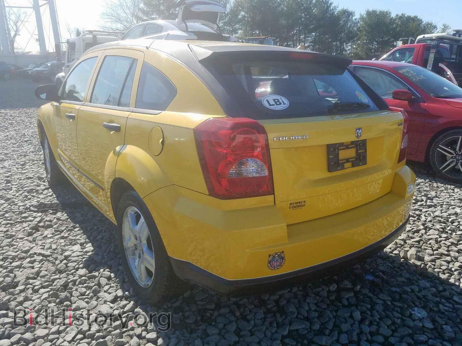 2007 DODGE CALIBER - VIN: 1B3HB48B47D556889 - Фото 3
