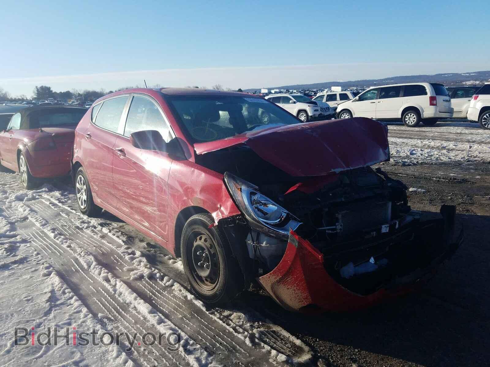 Фотография KMHCT5AE1CU007527 - HYUNDAI ACCENT 2012