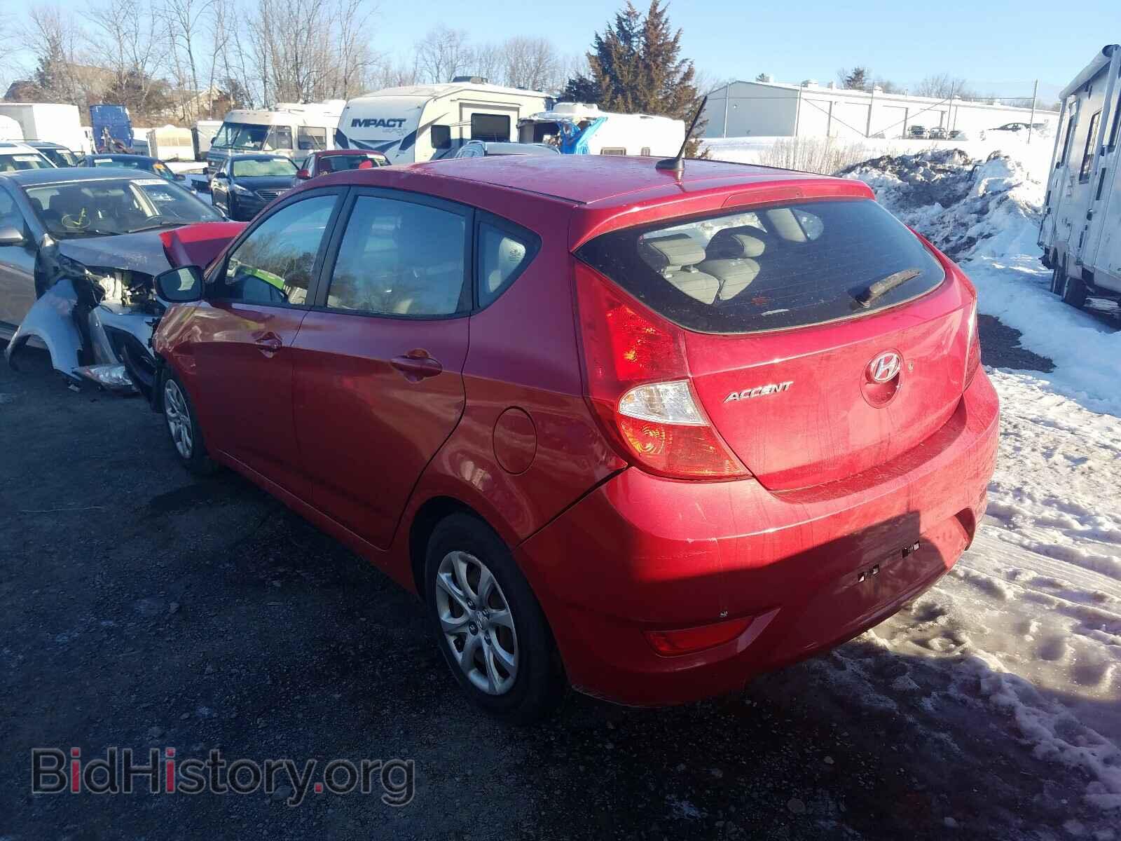 2012 HYUNDAI ACCENT - VIN: KMHCT5AE1CU007527 - Фото 3
