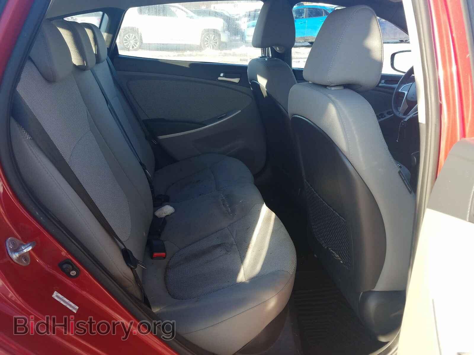 2012 HYUNDAI ACCENT - VIN: KMHCT5AE1CU007527 - Фото 6