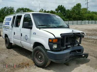 2008 Ford ECONOLINE, белый — VIN 1FTNE24W88DA22186, Copart